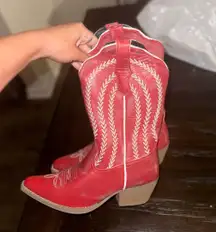 Red Cowboy Boots