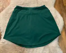 DSG Skort Size XS Green Run Walk‎ Hike Pickleball Perf Round Hem Shorts Skirt