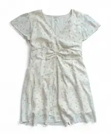 Earthbound Cream Floral Mini Dress L