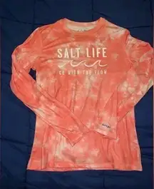 Salt Life Go with the Flow‎ SLX Womens Medium Long Sleeve UVapor