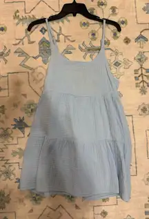 Blue Target Dress