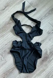 Aerie One-Piece Swimsuit Cut-Out