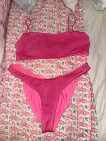 Triangl Bikini Set Pink