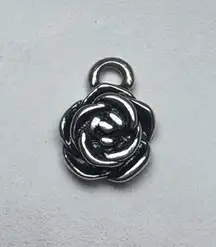 James Avery Silver mini Rose Charm