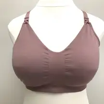 Kindred Pumping/Nursing Sports Bra in Mauve - size XXL