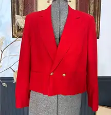 Vintage Pendleton 100% Virgin Wool Women’s Blazer ~ Size Small 💛🍄