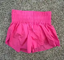 High Waisted Pink Shorts 