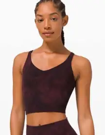 Lululemon Align Tank *Diamond Dye in Diamond Dye Cassis Black Size 4