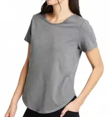 All in Motion Gray Moisture Wicking Short Sleeve Shirt Small