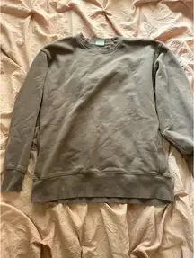 TNA Cozy Fleece Boyfriend Crewneck Aritzia