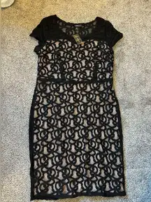 Lane Bryant Lace Midi Dress