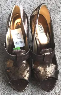 Bronze Colored  Heels