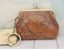 NWT Patricia Nash Borse Coin Purse Riot Rust