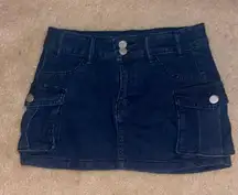 Amazon Mini Denim Skirt