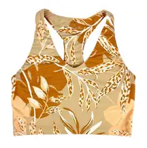 Aerie Offline Real Me Recharge Least Support Tan Crop Top Large