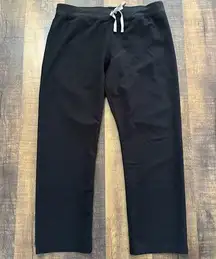 Figs Black Livingston Basic Scrub Pants Size XL