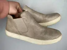 COCONUTS by Martisse |‎ Tan Grey Snakeskin 8 Bootie