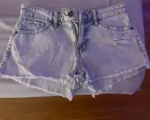 Denim High Waisted Jean Shorts