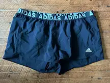 Adidas lightweight black L sporty athletic workout shorts