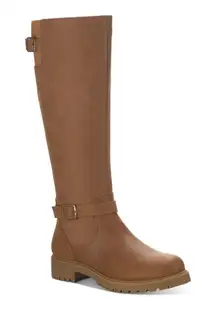 STYLE & COMPANY Womens Brown Cushioned Lug Sole Buckle Accent size 6M