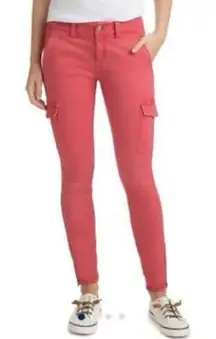 Vineyard Vines Coral Skinny Utility Cargo Pants 2‎