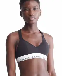 NWT Calvin Klein Women’s Modern Cotton Lightly Lined Wireless Bralette – XL