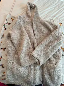 Lightweight jacket popcorn fleece 