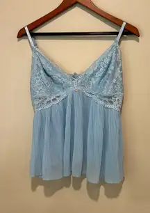 XL light blue sleep shirt 