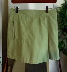 IZOD Womens Ladies Skort Golf Athletic Outdoor Sportswear Lime Green Size 6‎