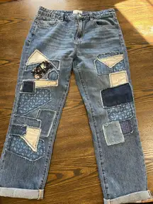 Driftwood Abbey Patchwork Jeans