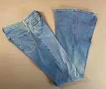 J Brand Jeans Valentina Pioneer Blue Flare Size 27