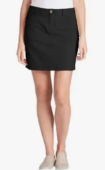 NWT Eddie Bauer Adventurer 2.0 Black Skort Golf Hike UPF 50 Women's Size 14