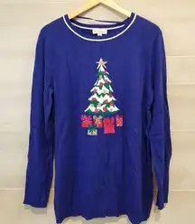 {M} NWT Kim Roger's Christmas Tree Sweater Ugly Christmas Sweater Presents