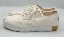 Toms Shoes Women’s 8.5 Cardones Indio White Canvas