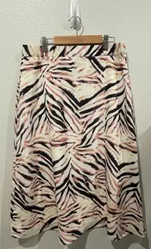 KENDALL & KYLIE Blush Midi Skirt