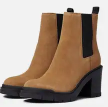 Vanlisa Lug Sole Chelsea Heeled Combat