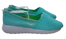 NIKE Size 8 Green Mesh Lightweight‎ Sneakers Flats Comfort Shoes, Womens