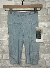 Lululemon Fast and Free High Rise Short 10" Tie Dye NWT Size 2 (ITYB) LW7BKCS