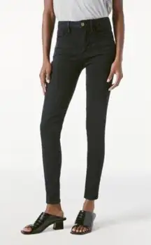 Frame Jeans Women's Size 1 Le One Skinny Denim Black