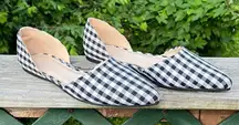 Forever21 Slip on * Black/White Checkered Shoes Sz 7.5 NWOT