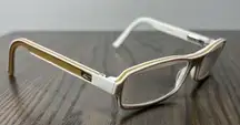 Gucci  Women’s Eyeglasses Frames 130 GG 1551 ELL White Brown Frames