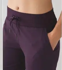 NWT  Dance Studio Crop II Black Cherry Size 4