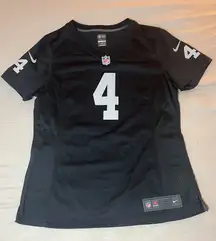 Nike Las Vegas Raiders Derek Carr‎ Women's Game Jersey 
Black Size Large
