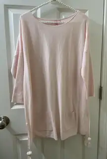 Lilly Pulitzer Pompom Tassels Sweater oversized