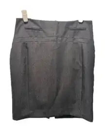 Black and Gray Express Pencil Skirt