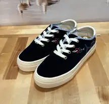 Paris Platform Sneaker Size 5.5 Navy