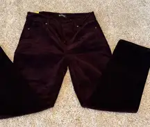 Buffalo David Bitton Deep Maroon Corduroy Pants