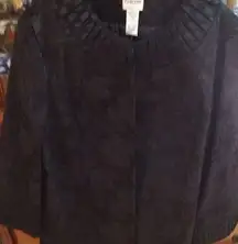 NWT. chico's black blazer