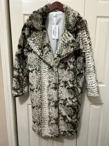Snake Faux Jacket