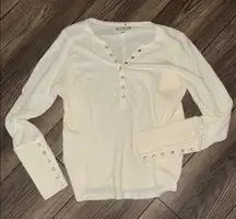 Idyllwind Cream Long Sleeve Top